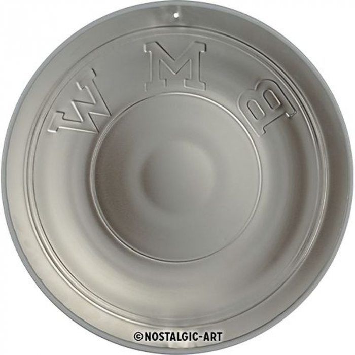 Blechschild BMW rund 3